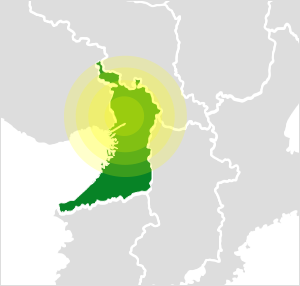 スタンダード家庭教師サービス 大阪の地図