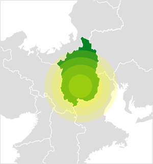 スタンダード家庭教師サービス 滋賀の地図